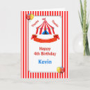 Search for circus birthday cards Big top