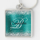 Search for aqua glitter key rings Ombre