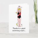 Search for swim coach thank you cards Swimming
