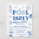 Search for kids pool party invitations Fun in the sun