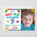 Search for building block invitations Boy