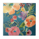 Search for bright colors tiles Florals