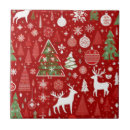 Search for christmas tiles Red