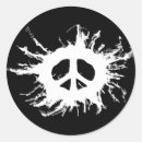 Search for vintage peace sign stickers Sixties