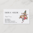 Search for studio business cards Tattoo