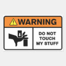 Search for touch stickers Warning