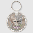 Search for flower prayer key rings Christian