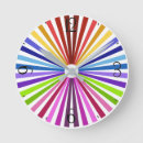 Search for colour wheel clocks Yellow