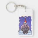 Search for cute holiday rectangular key rings Festive