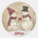 Search for cute winter snowman stickers Heart