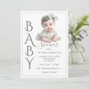 Search for modern watercolor baby shower invitations Minimalist