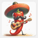 Search for mexican guitar stickers Sombrero