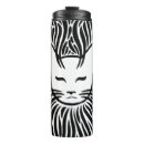 Search for happy cat travel mugs Black and white cat