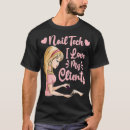 Search for funny nail tech tshirts Beautician