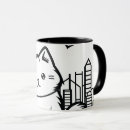 Search for cute cat graphic mugs Cool