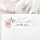 Search for silver confetti return address labels Trendy