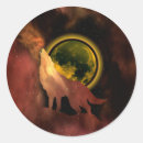 Search for wolf and moon stickers Wildlife