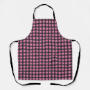 Search for pink plaid aprons Baker