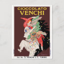 Search for vintage chocolate postcards Illustration