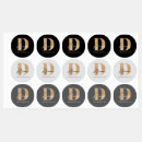 Search for alphabet d stickers Modern