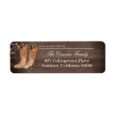 Search for leather return address labels Farm