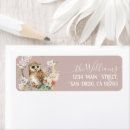 Search for enchanted forest return address labels Rustic