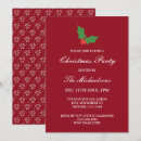 Search for fa la la la la invitations Red