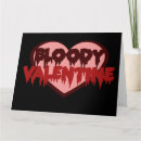 Search for horror valentines day cards Blood