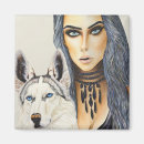 Search for white wolf magnets Dog