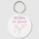Search for matron of honour key rings Bride