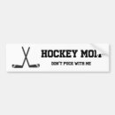 Search for hockey bumper stickers For her