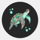 Search for sea turtle art stickers Ocean