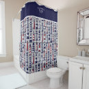 Search for navy and white stripe shower curtains Family