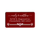 Search for modern elegant trendy stylish return address labels White
