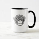Search for zen doodle mugs Monkey