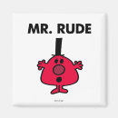Search for rude magnets Mister men