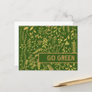 Search for going green postcards Recycle