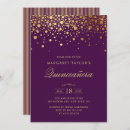 Search for fancy quinceanera invitations Gold foil
