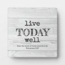 Search for rustic wood plaques Christian