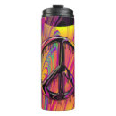 Search for peace sign travel mugs Groovy