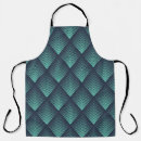 Search for neon blue aprons Geometric