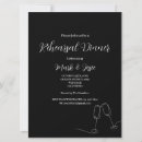 Search for simple rehearsal dinner invitations White