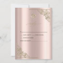 Search for rose heart invitations Gold