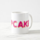 Search for funny cupcake mugs Pink