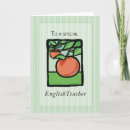 Search for english teacher cards Appreciation