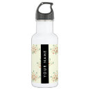 Search for flower water bottles Blue flowers