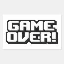 Search for game over stickers Geek