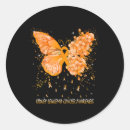 Search for kidney cancer stickers Butterfly