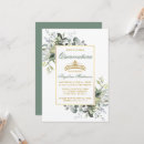 Search for sage green quinceanera invitations 15th birthday
