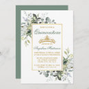 Search for sage green quinceanera invitations 15th birthday